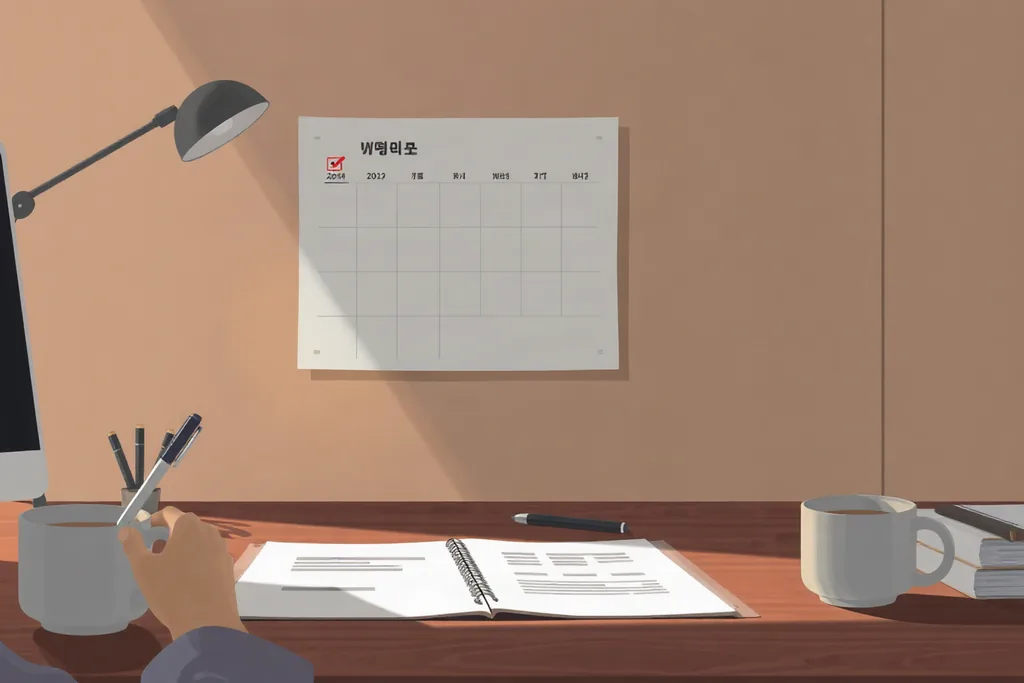 주간 점검표